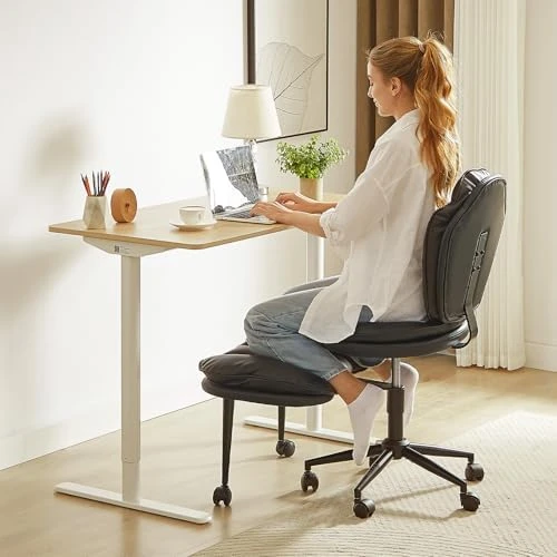 Ergonomic Cross Legged Office Chair Extra Wide for ADHD and Meditation — Smart Chairs, Pinmoco