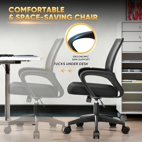 Ergonomic Office Chair Pack of 2 — Smart Chairs, Magshion