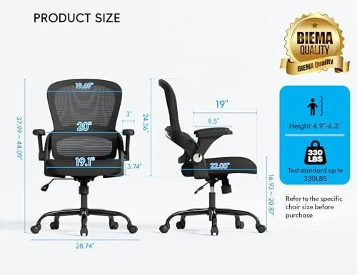 Ergonomic Office Chair with Back Support — Smart Chairs, TRALT