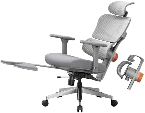 Ergonomic Office Chair with Footrest — Smart Chairs, NEWTRAL