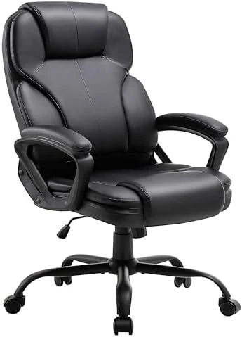 Ergonomic Office Chair with High Back, Comfy Desk Chair, Adjustable Executive Office Chair for Home Office, Big and Tall... — Smart Chairs, Meilocar