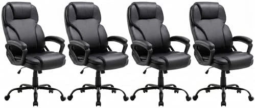 Ergonomic Office Chair with High Back, Comfy Desk Chair, Adjustable Executive Office Chair for Home Office, Big and Tall... — Smart Chairs, Meilocar