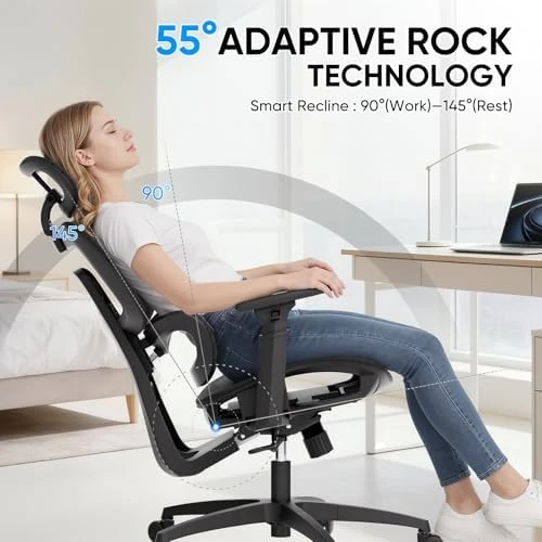 Ergonomic Office Chair — Smart Chairs, MoNiBloom