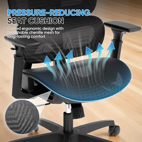 Ergonomic Office Chair — Smart Chairs, MoNiBloom