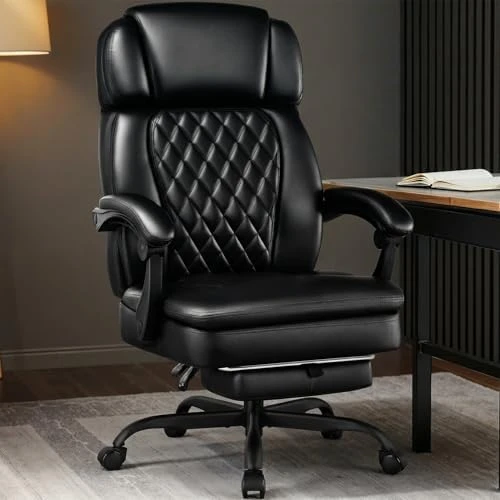 Executive Office Chair with Foot Rest for Heavy People — Smart Chairs, WAILOR