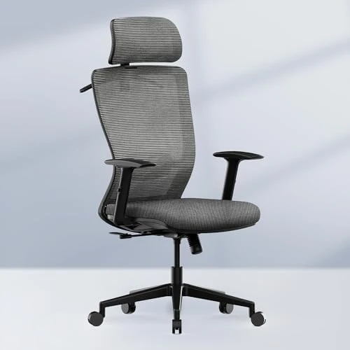 OC3 Ergonomic Office Chair with Footrest — Smart Chairs, FLEXISPOT