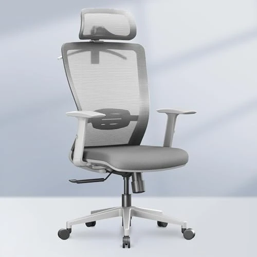 OC3 Ergonomic Office Chair with Footrest — Smart Chairs, FLEXISPOT