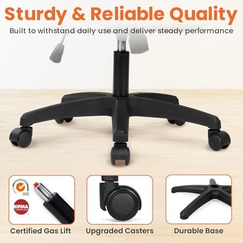 Office Desk Gaming Chair Computer High Back Mesh Seat with Rolling Wheels Ergonomic Adjustable Comfy Flip-up Armrests... — Smart Chairs, NEO CHAIR