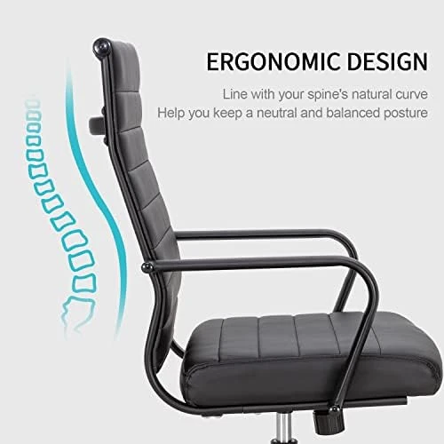 Black Office Chair — Smart Chairs, Lepdep