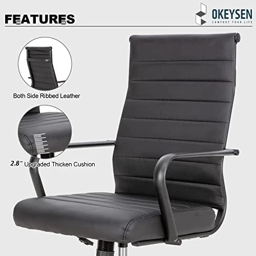 Black Office Chair — Smart Chairs, Lepdep