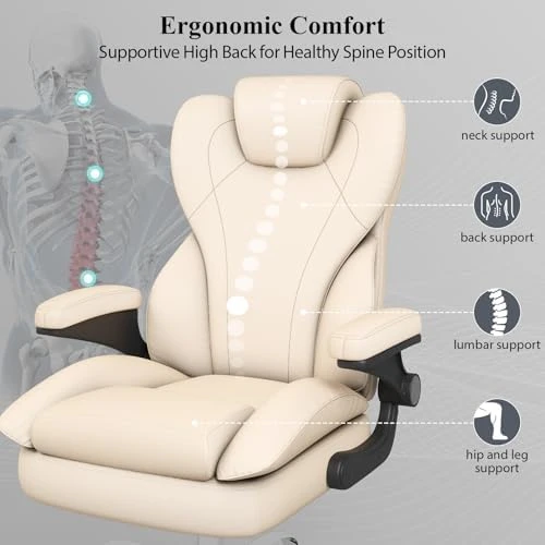 Executive Leather Office Chair — Smart Chairs, E-Motie