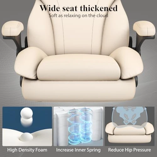 Executive Leather Office Chair — Smart Chairs, E-Motie