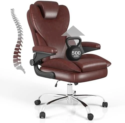 Executive Leather Office Chair — Smart Chairs, E-Motie