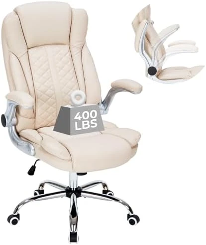 Executive Office Chair with Flip-Up Armrests — Smart Chairs, HESL