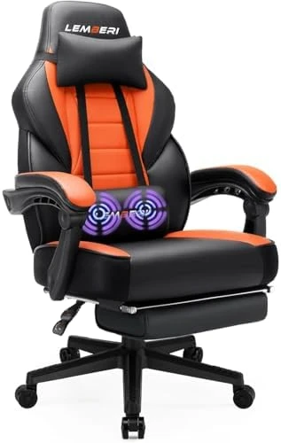 Gaming Chair with Footrest — Smart Chairs, LEMBERI