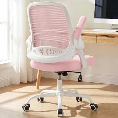 Office Chair Gaming Desk Computer Mesh Ergonomic Chair with Flip-up Arms Comfy Lumbar Support Adjustable Height Rolling... — Smart Chairs, NEO CHAIR