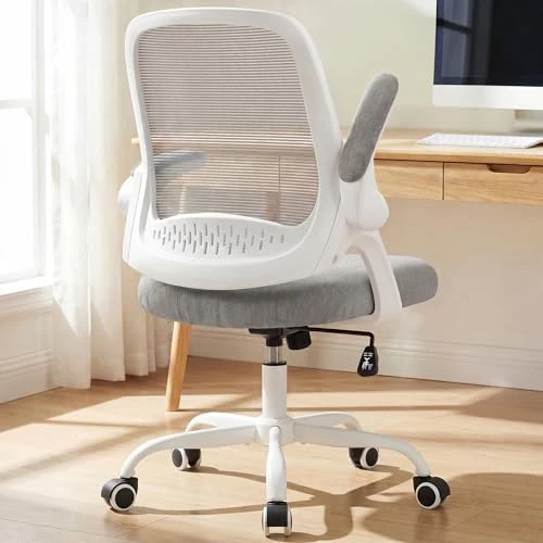 Office Chair Gaming Desk Computer Mesh Ergonomic Chair with Flip-up Arms Comfy Lumbar Support Adjustable Height Rolling... — Smart Chairs, NEO CHAIR