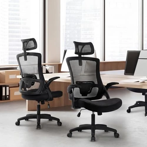 Office Desk Chair with Ergonomic Headrest and Lumbar Support — Smart Chairs, NEO CHAIR
