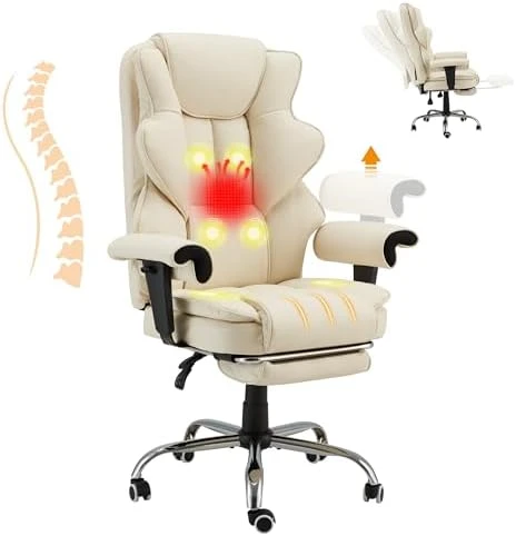 6-Point Massage Executive Chair — Massage Chairs, HOMREST
