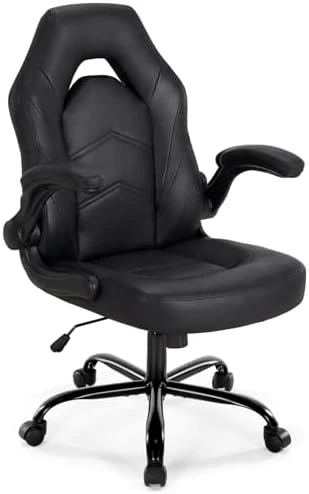 Ergonomic Computer Gaming Chair with PU Leather Lumbar Support — Smart Chairs, DUMOS