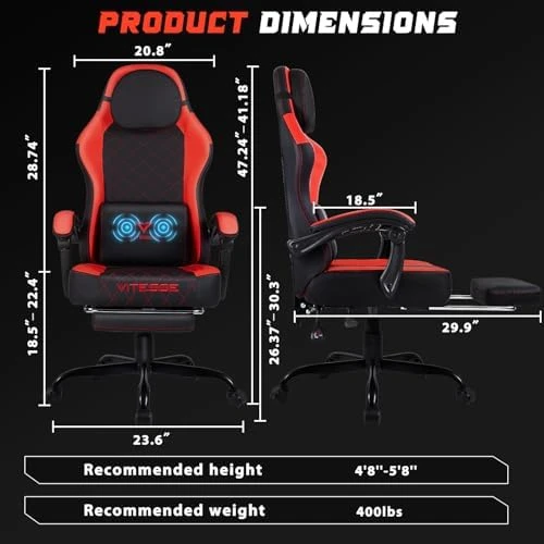 Ergonomic Video Gaming Chair — Smart Chairs, VITESSE