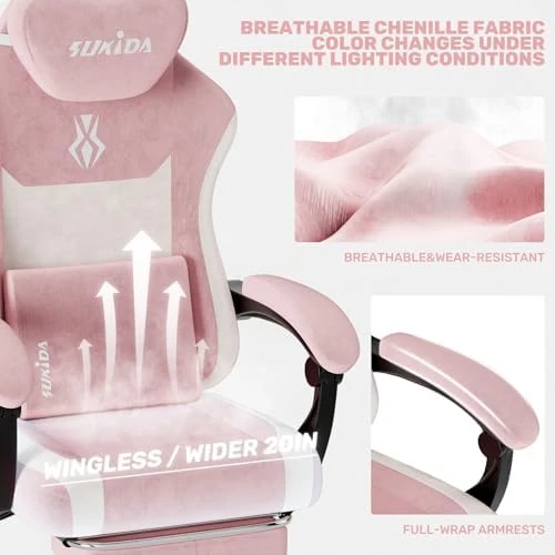 Fabric Video Gaming Chair — Smart Chairs, SUKIDA
