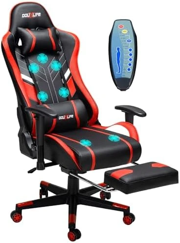 Massage Gaming Chair 7-Point — Smart Chairs, Douxlife