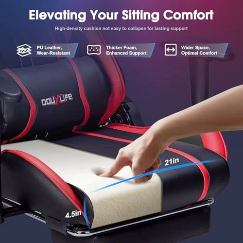 Massage Gaming Chair 7-Point — Smart Chairs, Douxlife