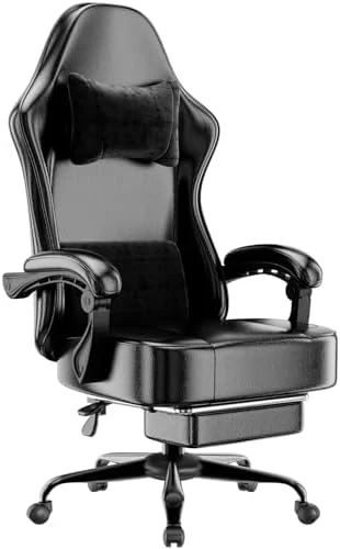 Massage Gaming Chair with Footrest — Smart Chairs, Ailatimogo