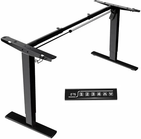 Electric Stand Up Desk Frame Workstation, Frame Only — Standing Desk, VIVO