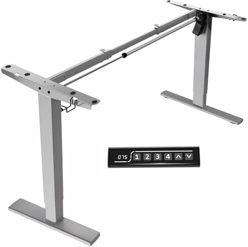 Electric Stand Up Desk Frame Workstation, Frame Only — Standing Desk, VIVO