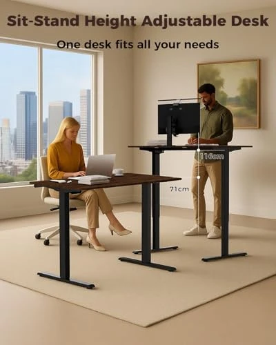 Electric Standing Desk 48" x 24" — Standing Desk, Next Beauty