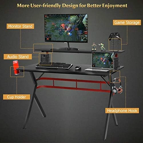 Gaming Desk and Chair Set — Smart Chairs, Tangkula