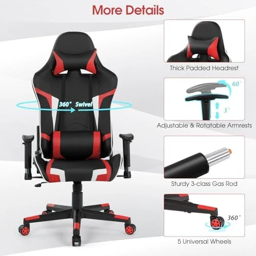 Gaming Desk and Chair Set — Smart Chairs, Tangkula