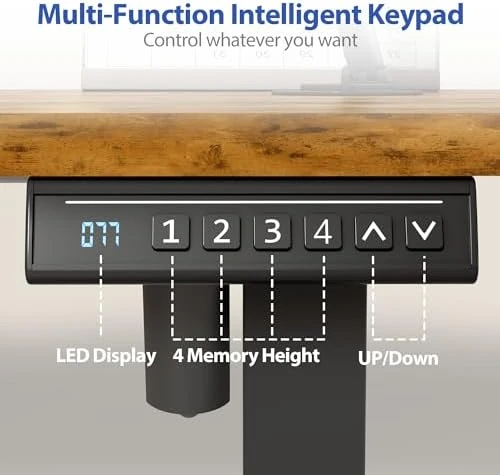 Height Adjustable Electric Standing Desk — Standing Desk, YESHOMY