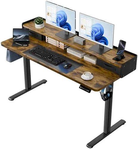 Height Adjustable Electric Standing Desk — Standing Desk, YESHOMY