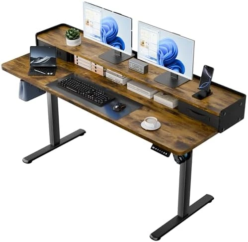 Height Adjustable Electric Standing Desk — Standing Desk, YESHOMY