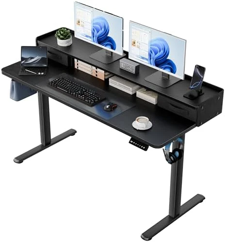Height Adjustable Electric Standing Desk — Standing Desk, YESHOMY