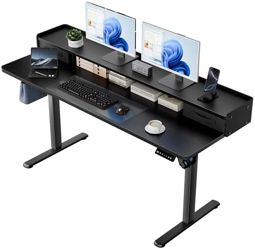 Height Adjustable Electric Standing Desk — Standing Desk, YESHOMY