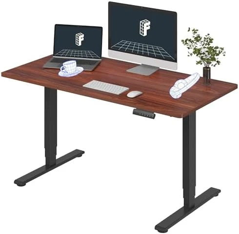 3-Stage Dual Motor Electric Standing Desk 55 x 28 — Standing Desk, FLEXISPOT