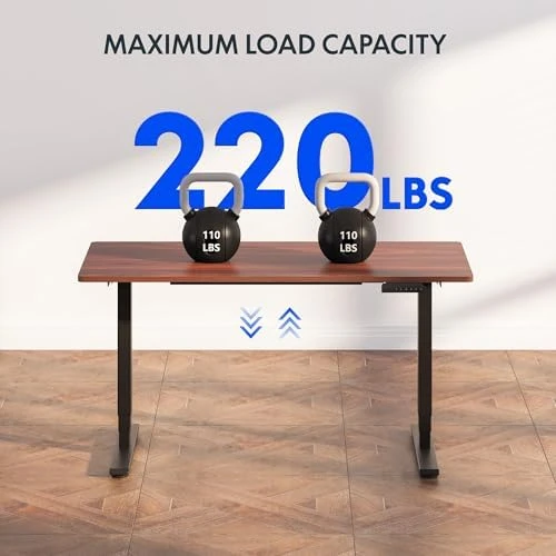 3-Stage Dual Motor Electric Standing Desk 55 x 28 — Standing Desk, FLEXISPOT