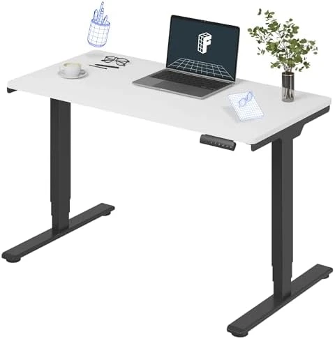 3-Stage Dual Motor Electric Standing Desk 55 x 28 — Standing Desk, FLEXISPOT