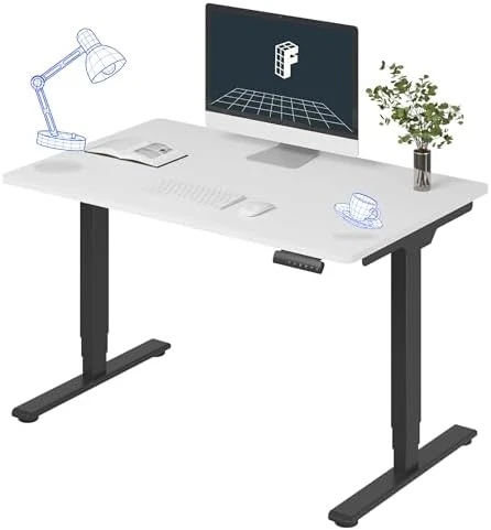 3-Stage Dual Motor Electric Standing Desk 55 x 28 — Standing Desk, FLEXISPOT