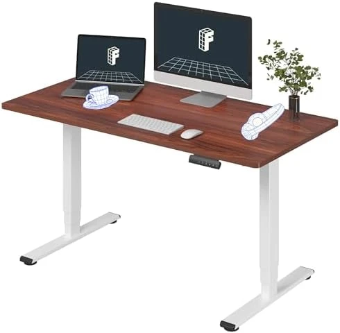 3-Stage Dual Motor Electric Standing Desk 55 x 28 — Standing Desk, FLEXISPOT