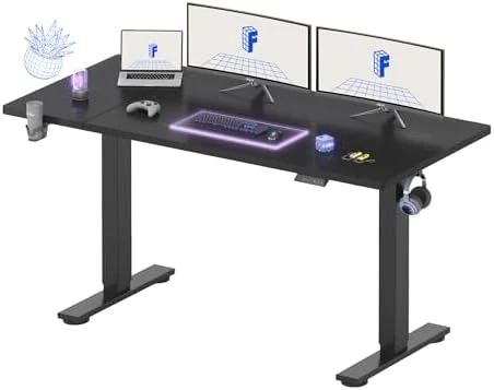 63x32 Inch Electric Large Standing Desk — Standing Desk, FLEXISPOT