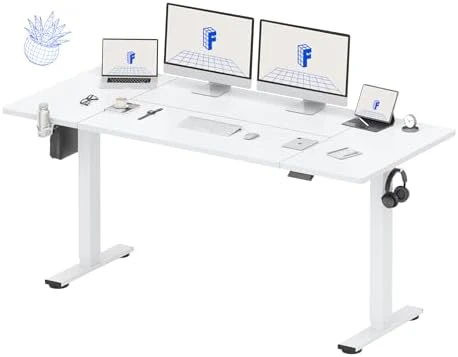 63x32 Inch Electric Large Standing Desk — Standing Desk, FLEXISPOT