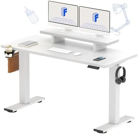63x32 Inch Electric Large Standing Desk — Standing Desk, FLEXISPOT