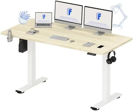 63x32 Inch Electric Large Standing Desk — Standing Desk, FLEXISPOT
