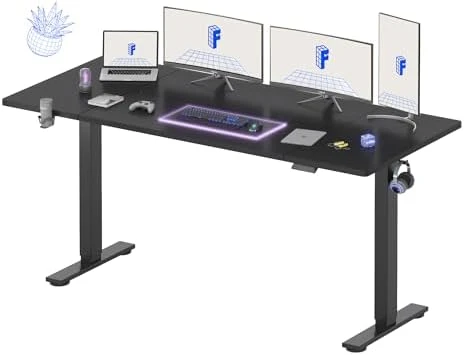 63x32 Inch Electric Large Standing Desk — Standing Desk, FLEXISPOT