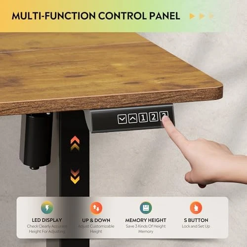 Electric Standing Desk, Adjustable Height Stand up Desk — Standing Desk, DEVAISE